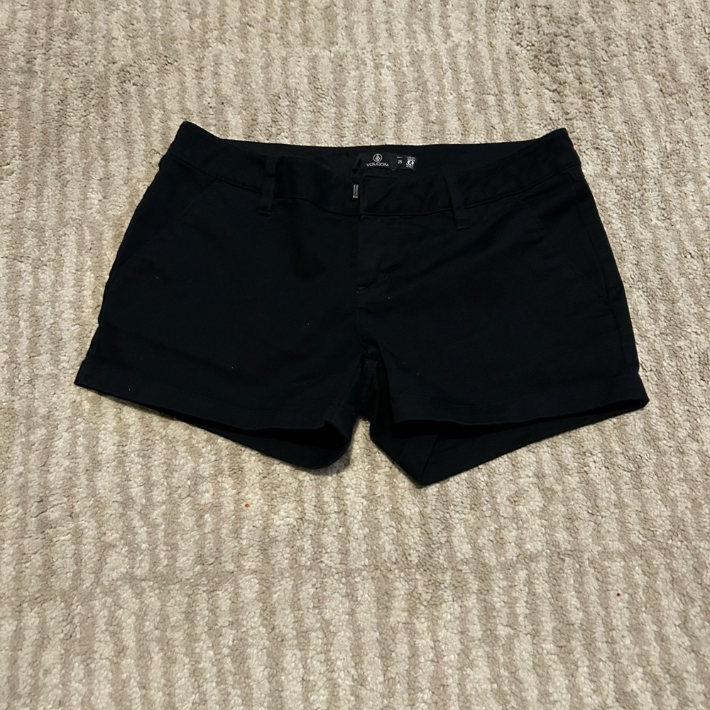 Women's Black Volcom Shorts